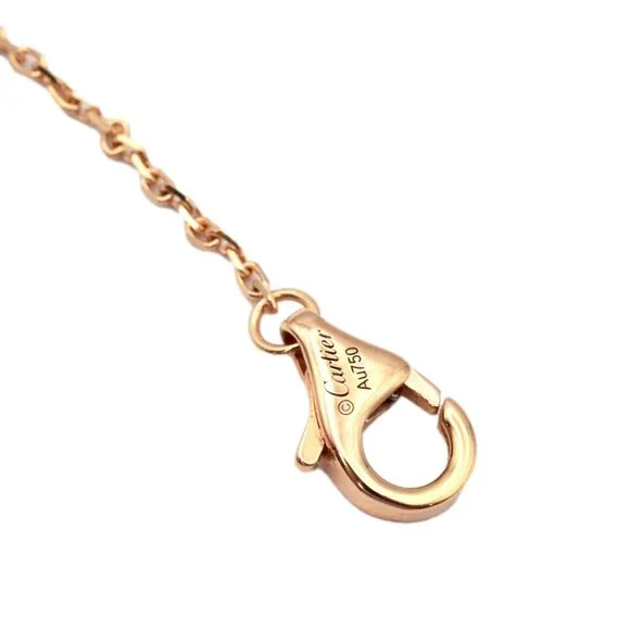 Cartier d'Amour XS necklace diamond 750 K18PG pink gold women's jewelry CARTIER - Picture 6 of 9